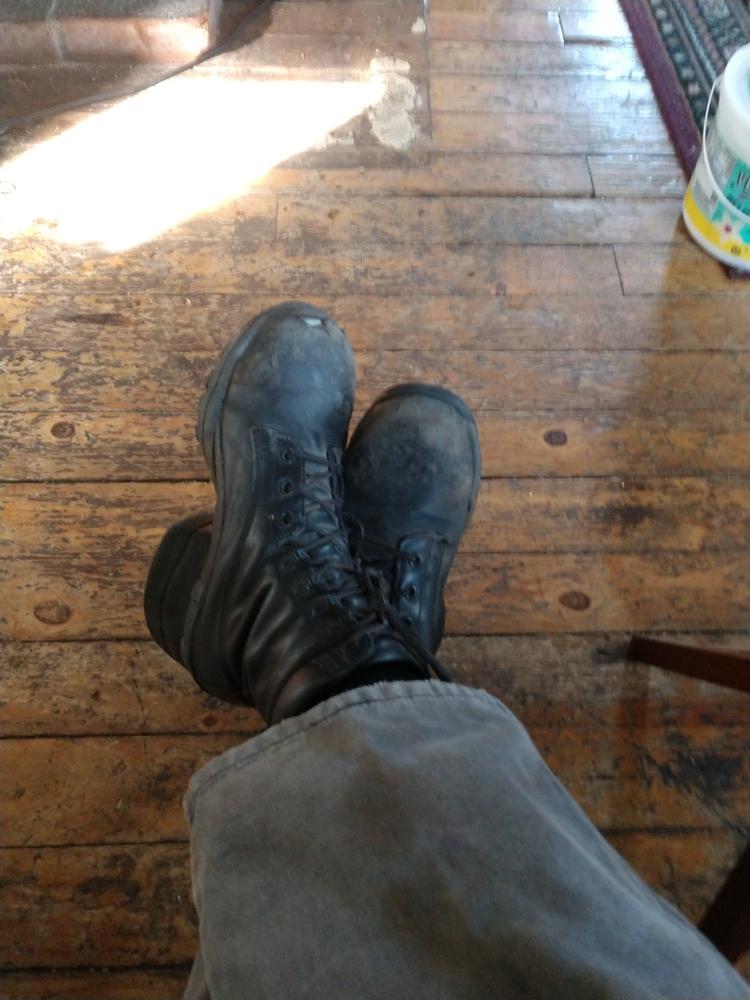 Coil Enclosed Black Rugged Outsole | Heavy Duty Outsole