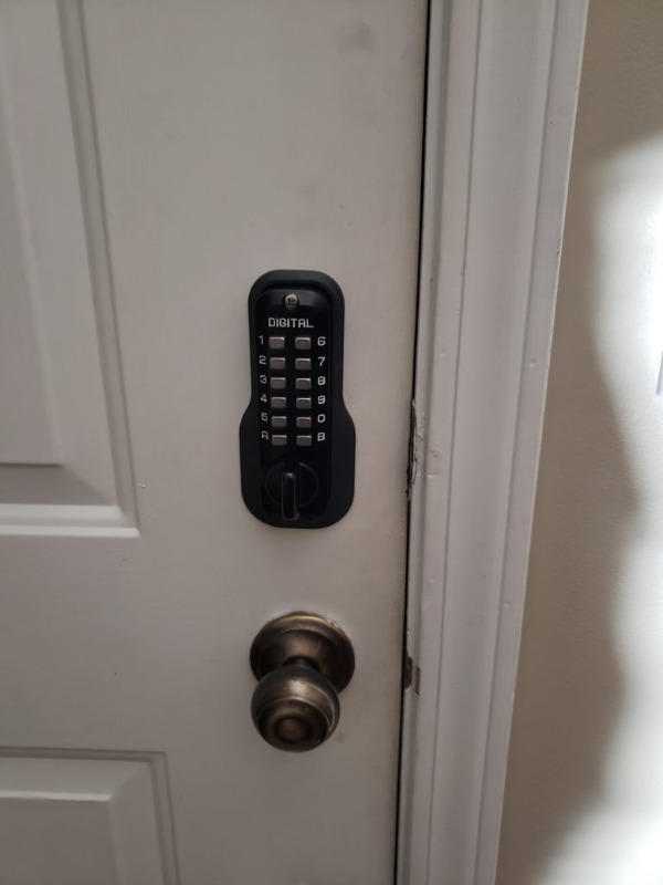 Lockey M210DC - Customer Photo From Jennifer Coleman