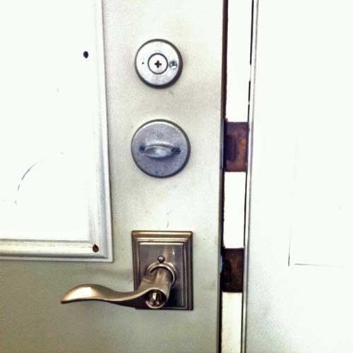Simplex 7100 - Deadbolt - Customer Photo From Brian Korson