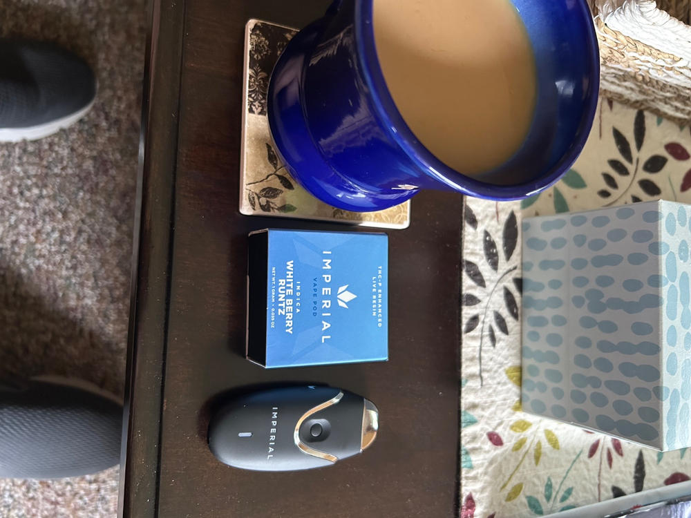 WHITE BERRY RUNTZ 1G THCP VAPE POD - Customer Photo From Anonymous