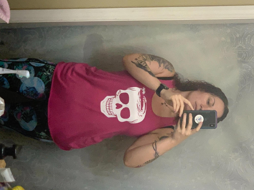 Tropical Skull Shirt - Customer Photo From Ashley Parker