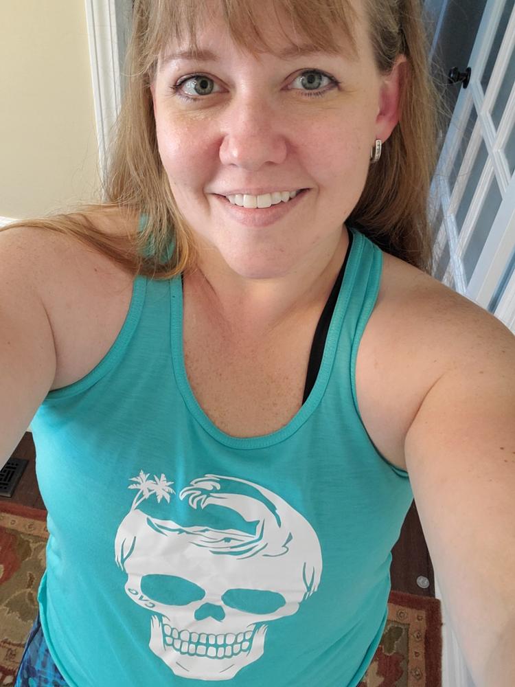 Tropical Skull Shirt - Customer Photo From Bryn Sarvis Rice