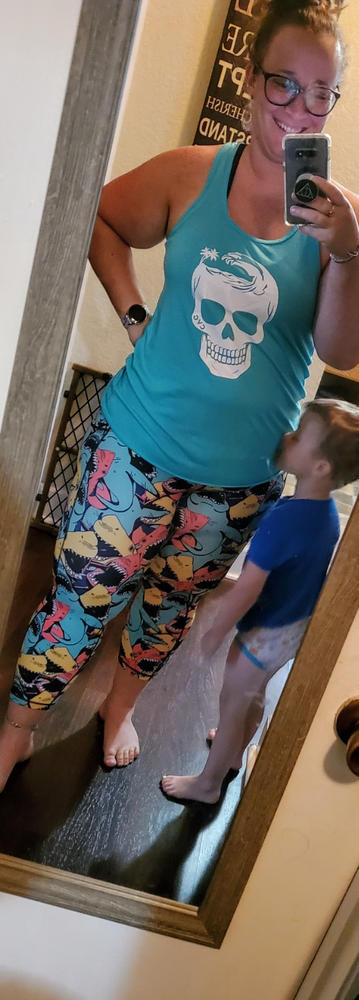 Tropical Skull Shirt - Customer Photo From Tasha Harden