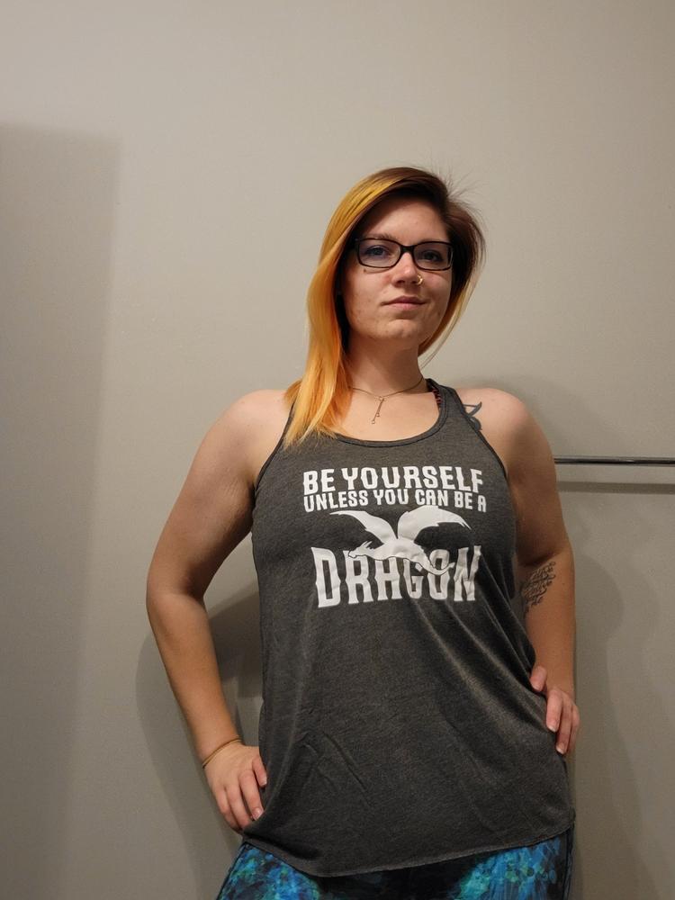 Be Yourself Unless You Can Be A Dragon Shirt - Customer Photo From Alexandra McQuade