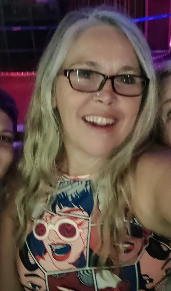 Multiway Dress | Pop Art - Customer Photo From Lisa Clemens