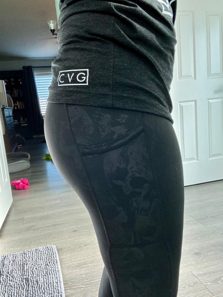 Shadow Skulls Leggings - Customer Photo From Anonymous