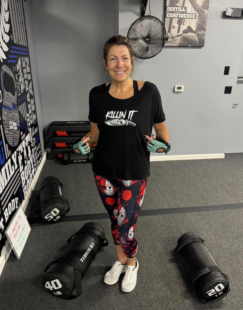 Slasher Leggings - Customer Photo From Christy Bragdon