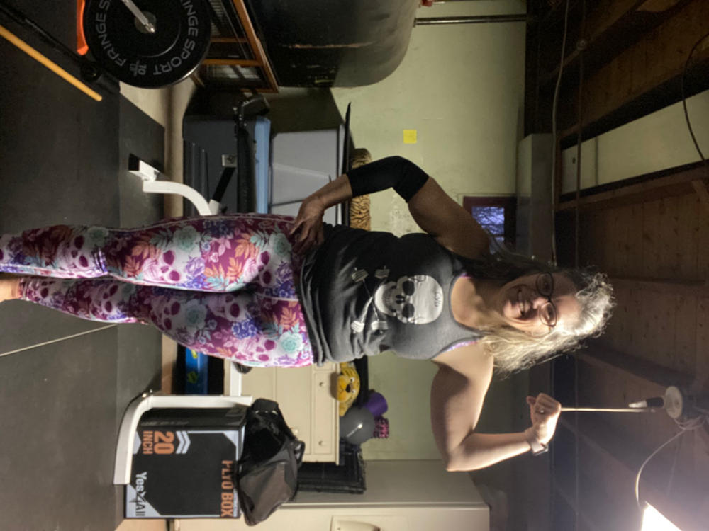 Tropiskull Leggings - Customer Photo From Katie Bouton