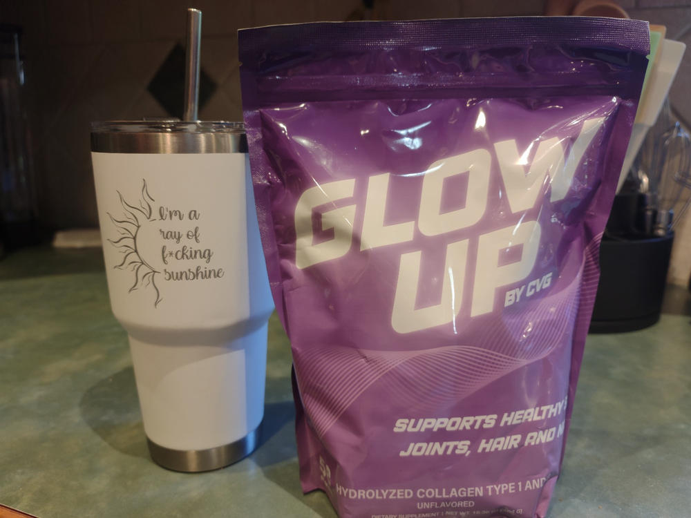 Glow Up Collagen - Customer Photo From Anonymous