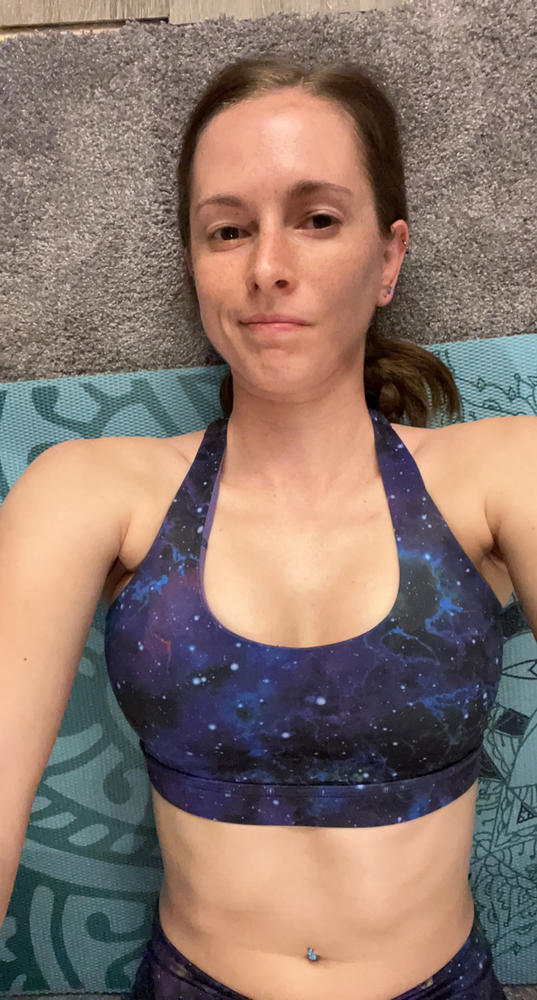 Galaxy Sports Bra - Customer Photo From Ashley Sadler