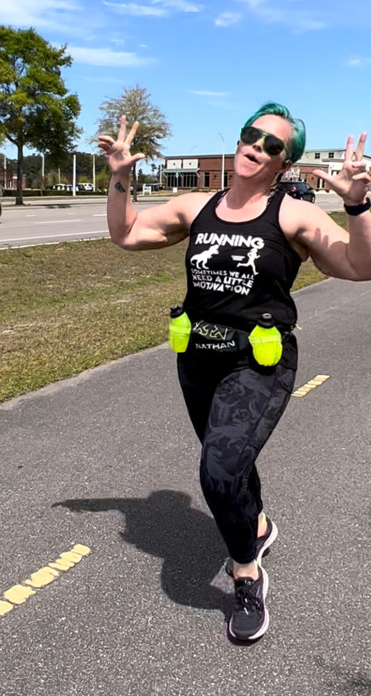 Running... Sometimes We All Need a Little Motivation Shirt - Customer Photo From Pamela Schwenk