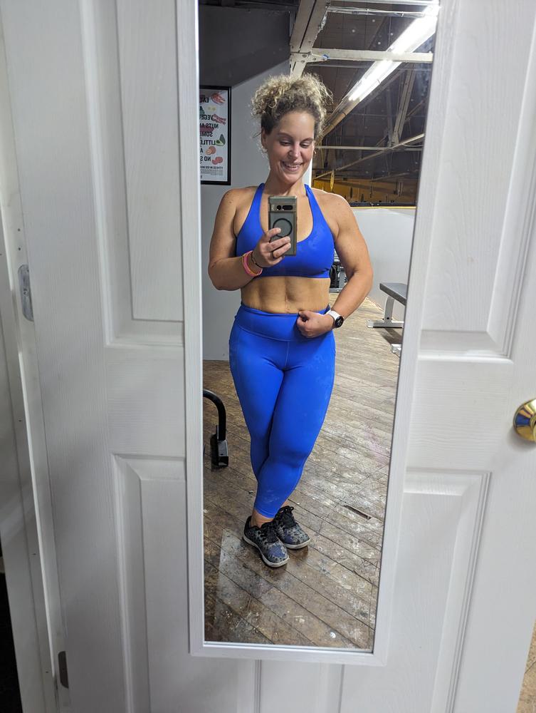 Shadow Unicorn Leggings | Blue - Customer Photo From Mary Cook
