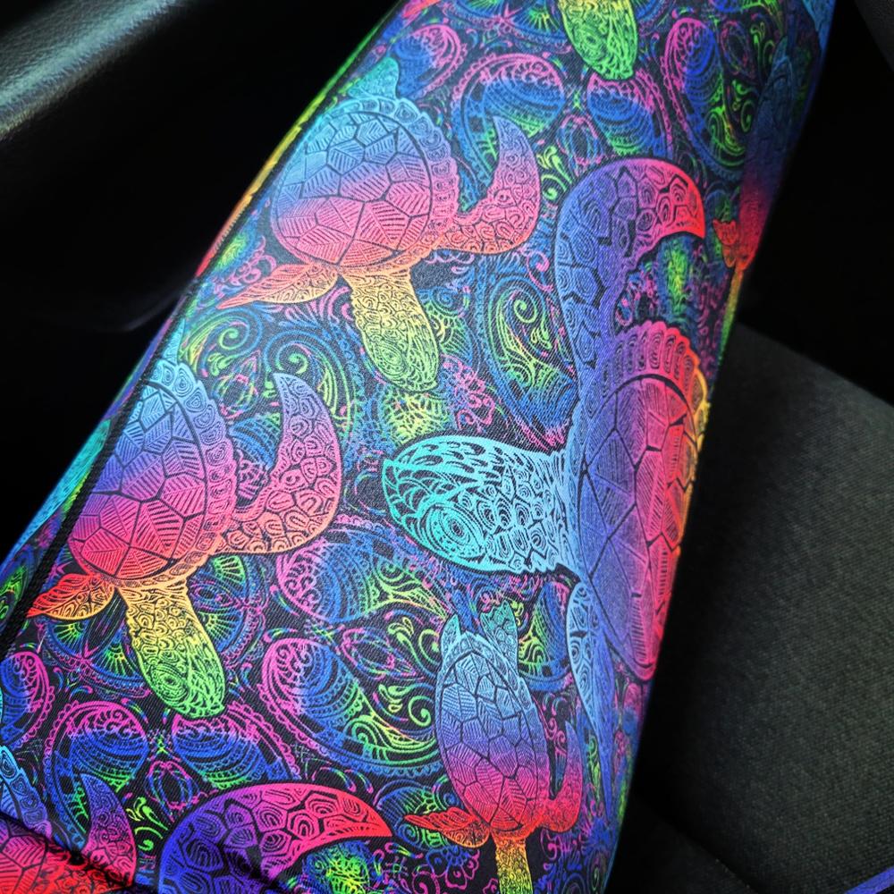 Rainbow Turtle Leggings - Customer Photo From Allison Campbell