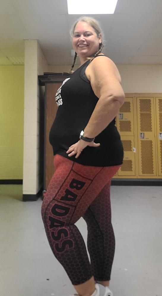Badass Reversible Leggings - Customer Photo From Angie