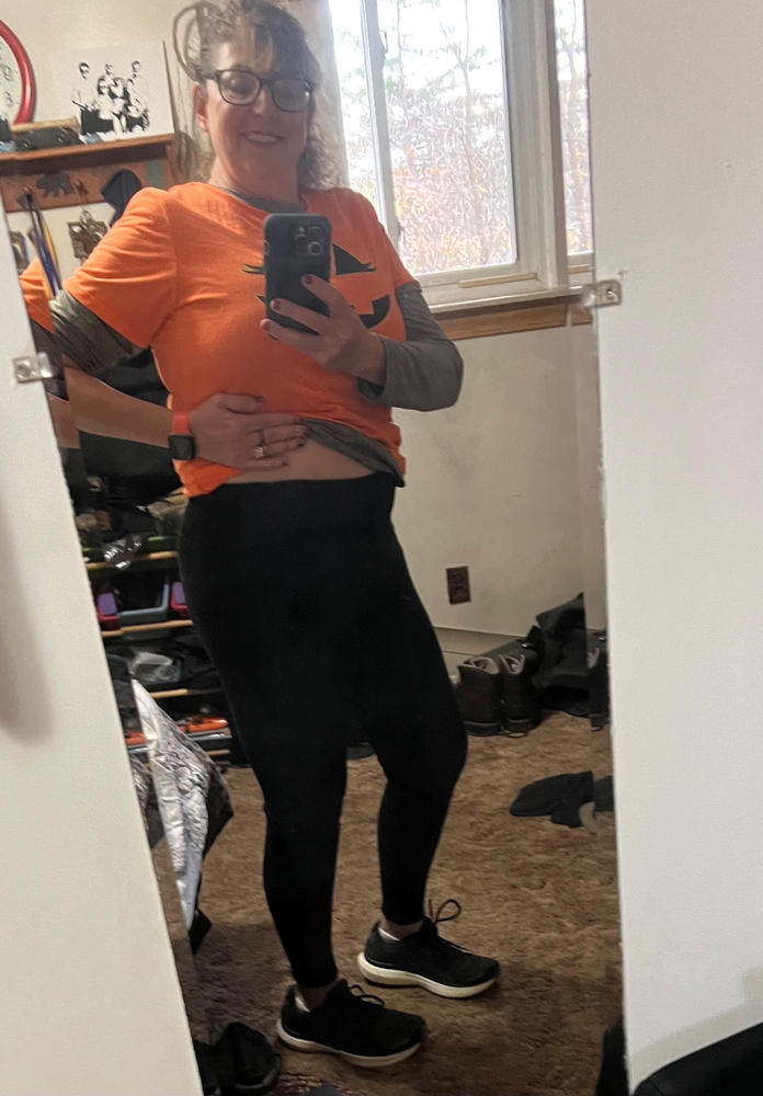 Fleece Lined Leggings | Black - Customer Photo From Jerrianne Schantz