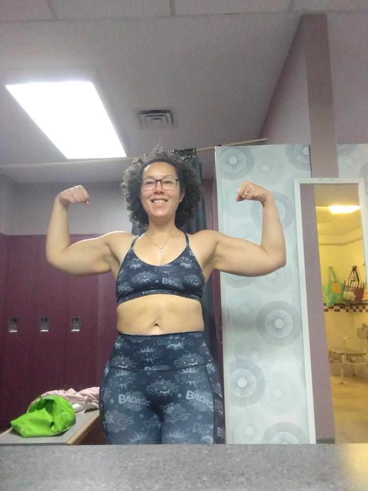 Fearless Leggings | Black - Customer Photo From Debbie Owen