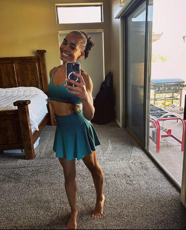 Move Free Bra | Teal Green - Customer Photo From Erica Hayes