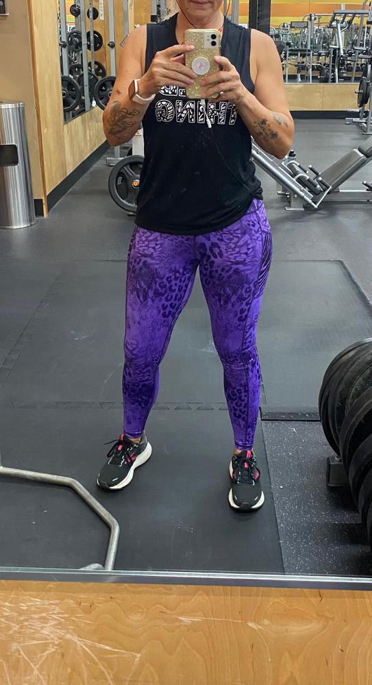 Purple Wild Thing Leggings  Buy Workout Leggings – Constantly