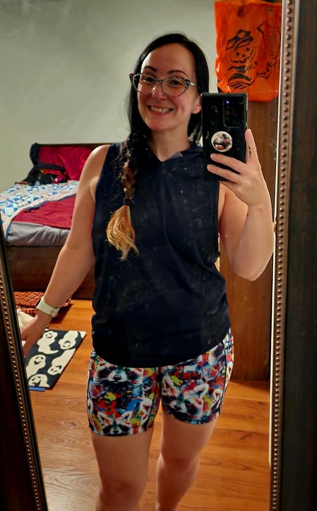 Shorts | Trash Panda-monium - Customer Photo From Erika Marchwicki