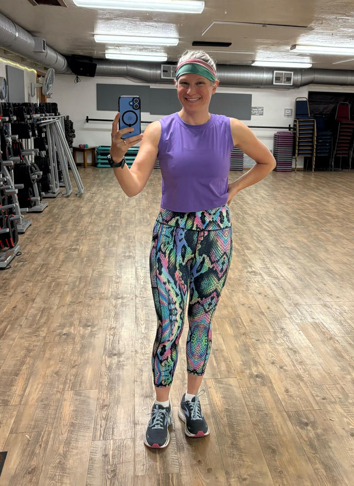 Hypnotized Leggings - Customer Photo From Thomasin Miller