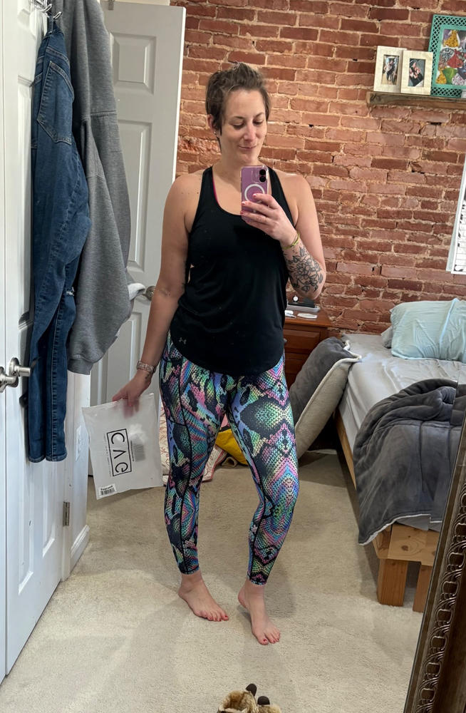 Hypnotized Leggings - Customer Photo From Brittany Bergeron