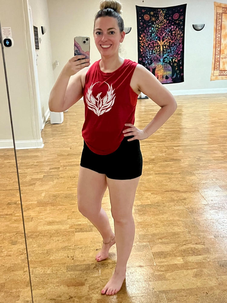 Phoenix Rising Muscle Tank - Customer Photo From Allison Willet