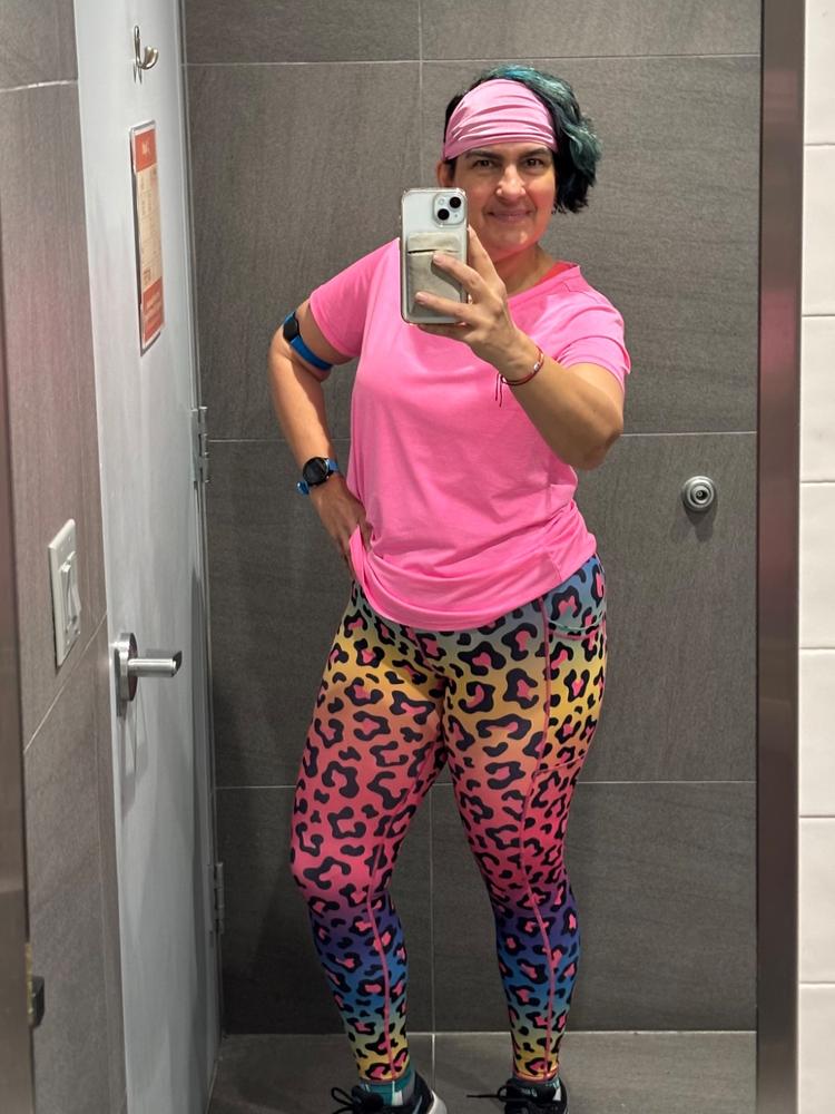 Rainbow Leopard Leggings