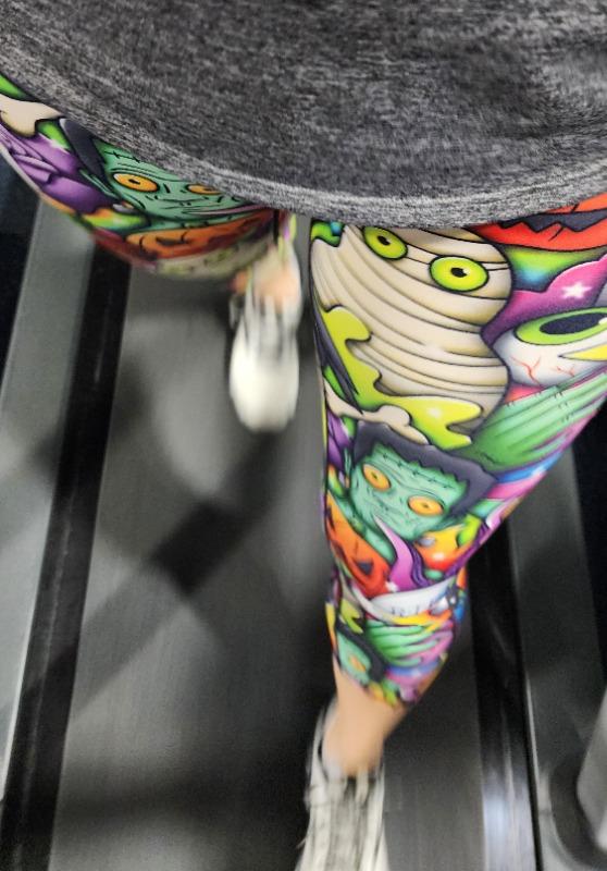 Monster Mash Leggings - Customer Photo From Dana Lynn