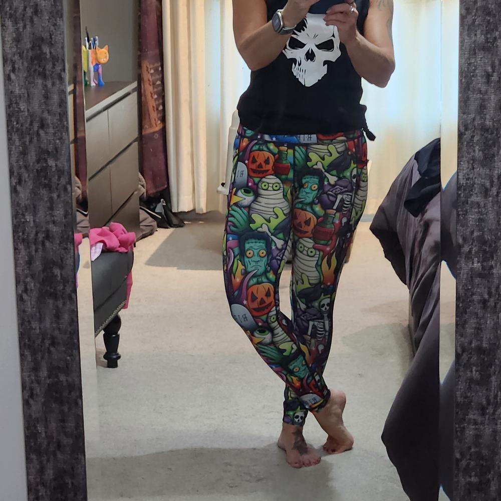 Monster Mash Leggings - Customer Photo From Joanne Pomroy