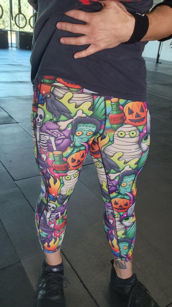 Monster Mash Leggings - Customer Photo From Clay Lunney