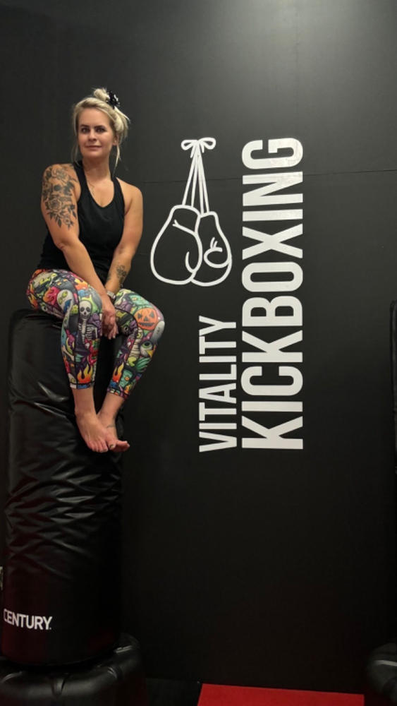Monster Mash Leggings - Customer Photo From Lindsey Torkkel