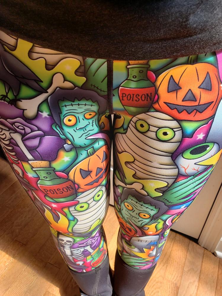 Monster Mash Leggings - Customer Photo From Frances Hamilton