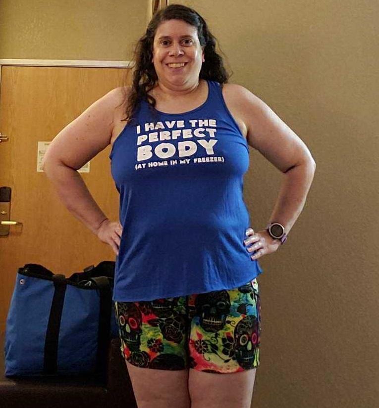 I Have The Perfect Body (At Home In My Freezer) Shirt - Customer Photo From Sharon D