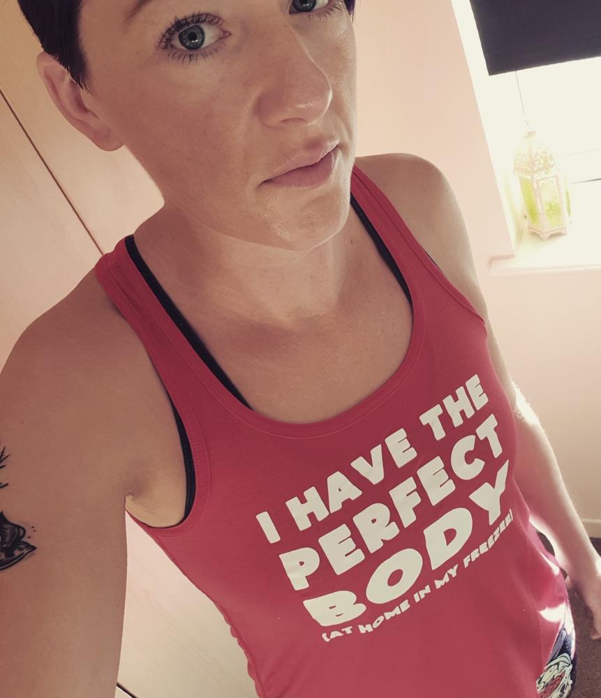I Have The Perfect Body (At Home In My Freezer) Shirt - Customer Photo From Beth H.