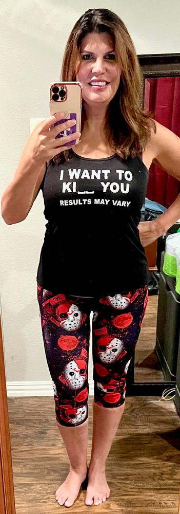 I Want To Ki__ You Results May Vary Shirt - Customer Photo From Mojo McD