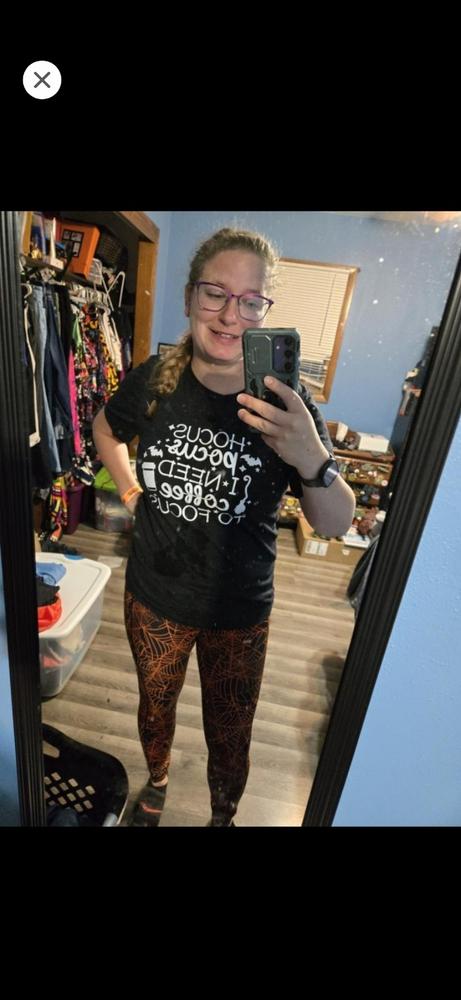 Hocus Pocus I Need Coffee To Focus Unisex - Customer Photo From Tina Polinske