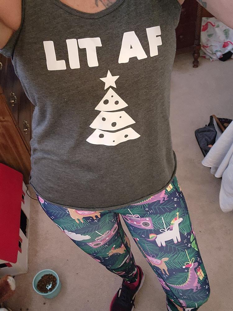 Holiday Magic Leggings - Customer Photo From Nicole Gray