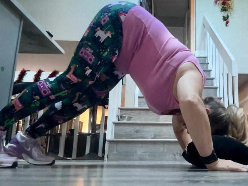 Holiday Magic Leggings - Customer Photo From Michele Bochmann