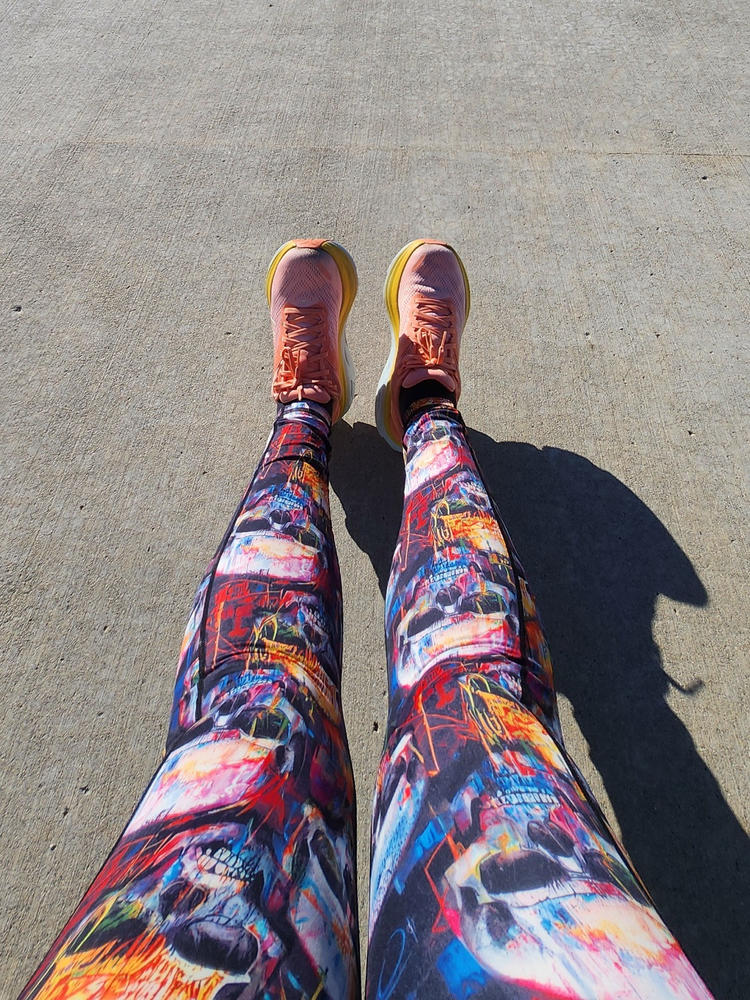Death By Art Leggings - Customer Photo From KIRBY PHILLIPS