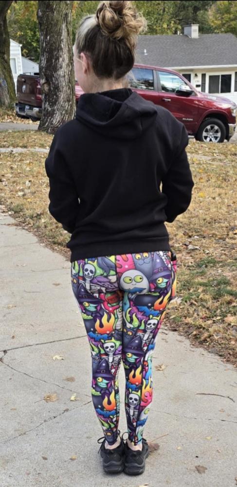 Fleece Lined Sweatshirt | Black - Customer Photo From Kristine 