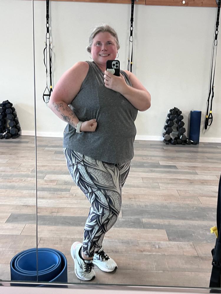 Iron Scale Leggings - Customer Photo From Barb