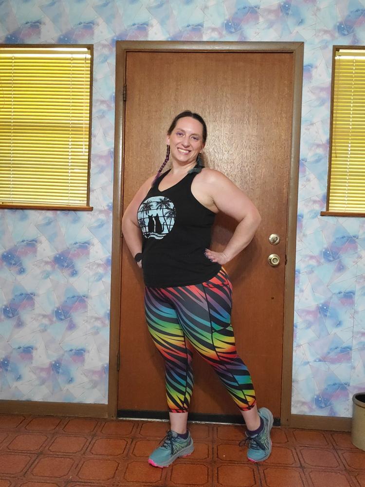 Fruit Stripe Leggings - Customer Photo From Christina Mueller