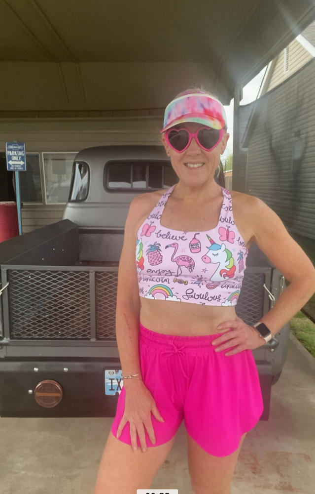 Flowy Shorts | Hot Pink - Customer Photo From Misty Loafman