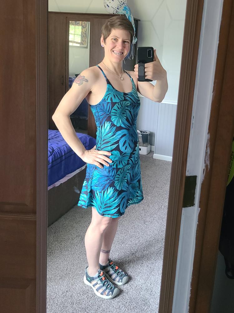 Limitless Dress 2.0 | Rainforest Palm - Customer Photo From Ripley