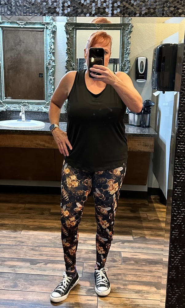 Queen Bee Leggings - Customer Photo From Ginger Carrell