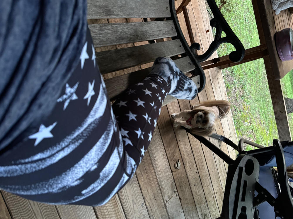 Stars & Stripes Leggings - Customer Photo From Anonymous