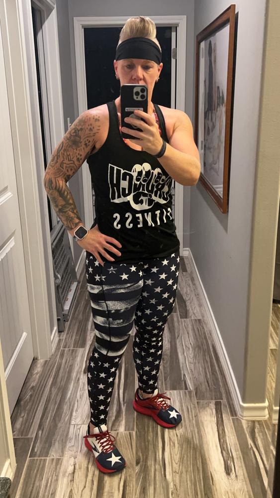 Stars & Stripes Leggings - Customer Photo From Melissa Grimes