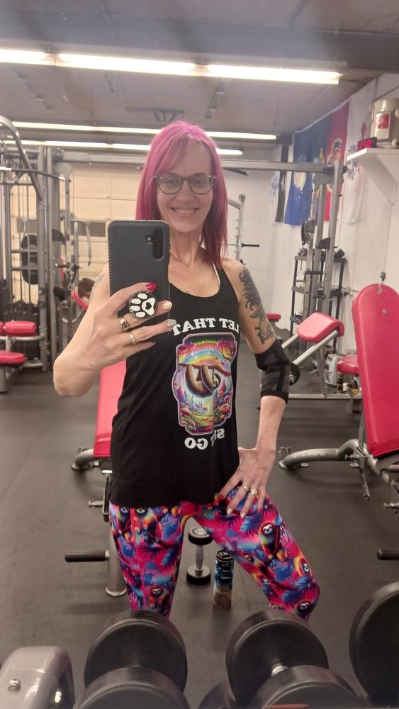 Let That Shit Go Shirt - Customer Photo From Stacy Helvik