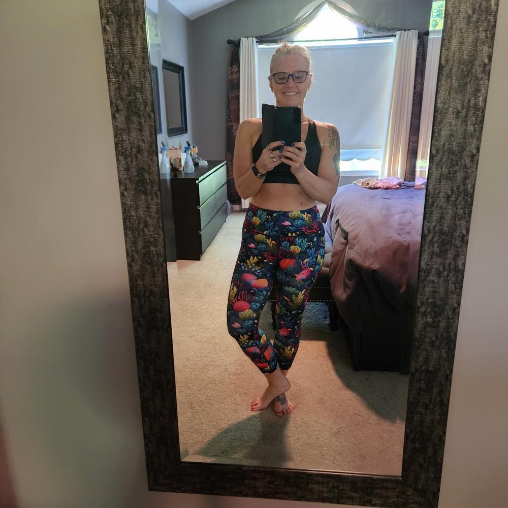 Coral Reef Leggings - Customer Photo From Joanne Pomroy