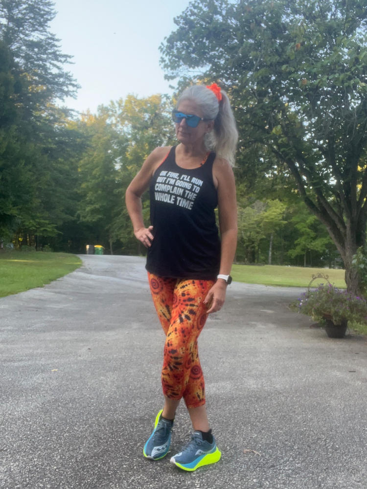 Longline Bra | Sunset Tie Dye - Customer Photo From maryann randall